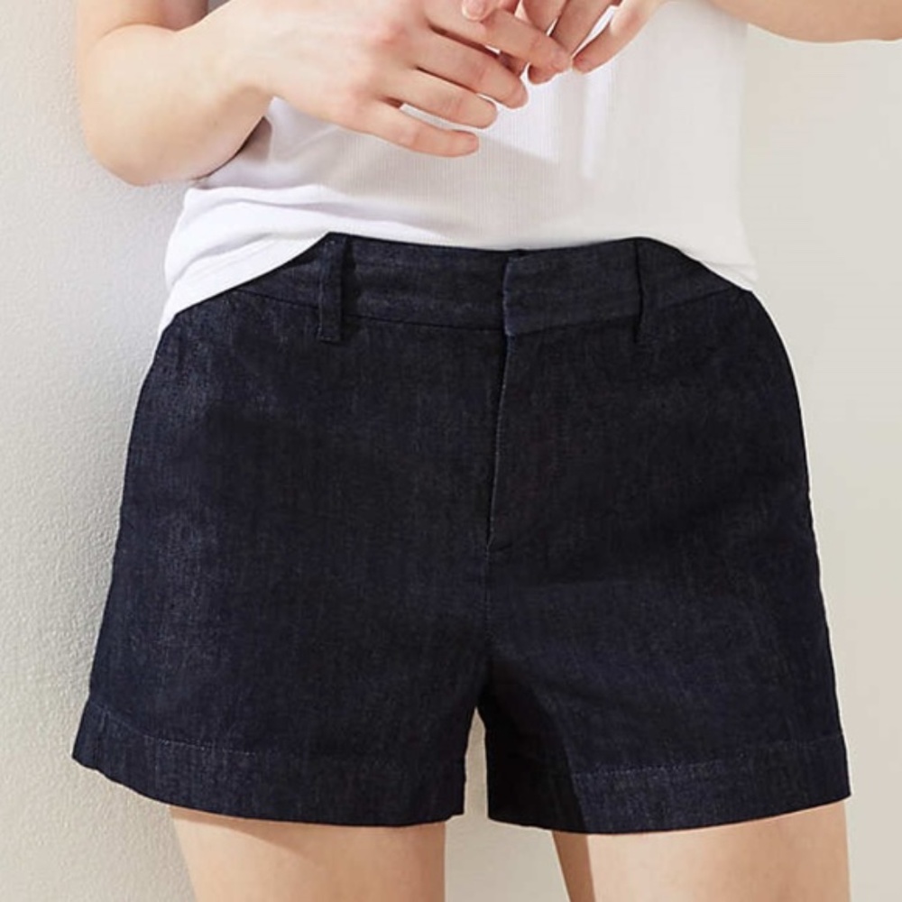 🔥 Loft Rinse Wash Denim Shorts